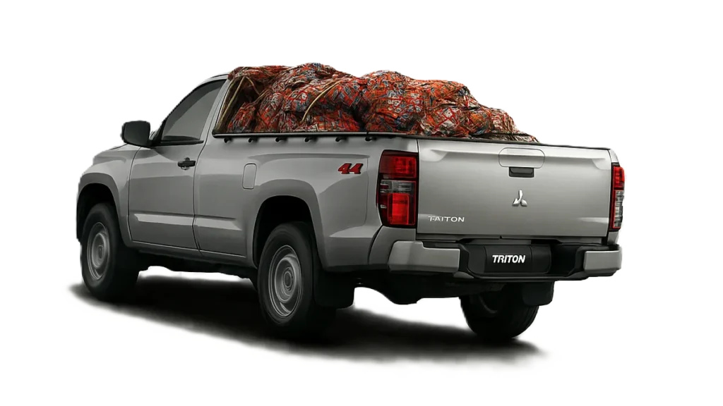 ไทรทัน 4x4 บรรทุกของ