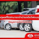5 เหตุผลที่ไม่สามารถจํานํารถติดไฟแนนซ์ได้ ข้อมูลการจำนำรถควรรู้